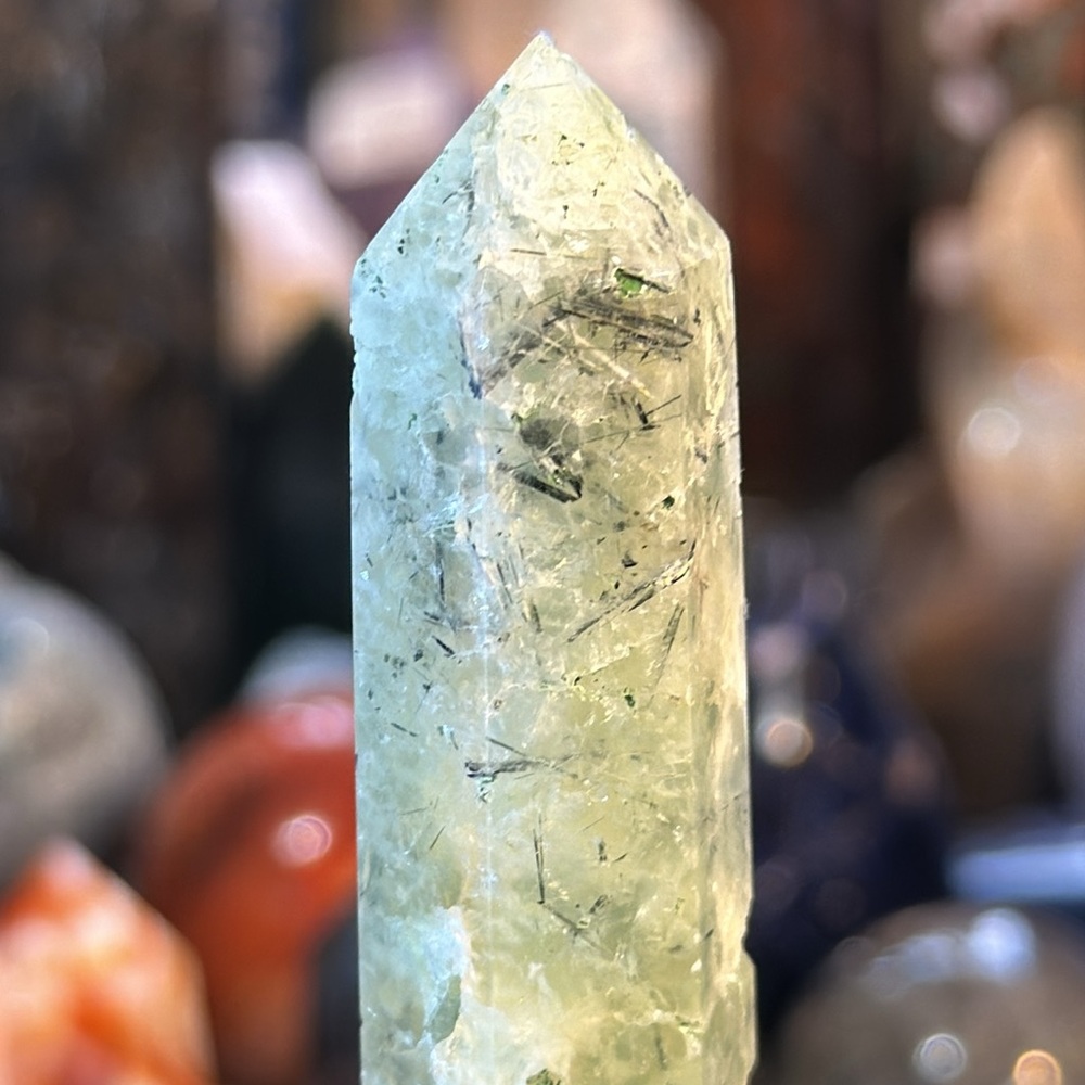 Prehnite Crystal Point! - Picture 9 of 11